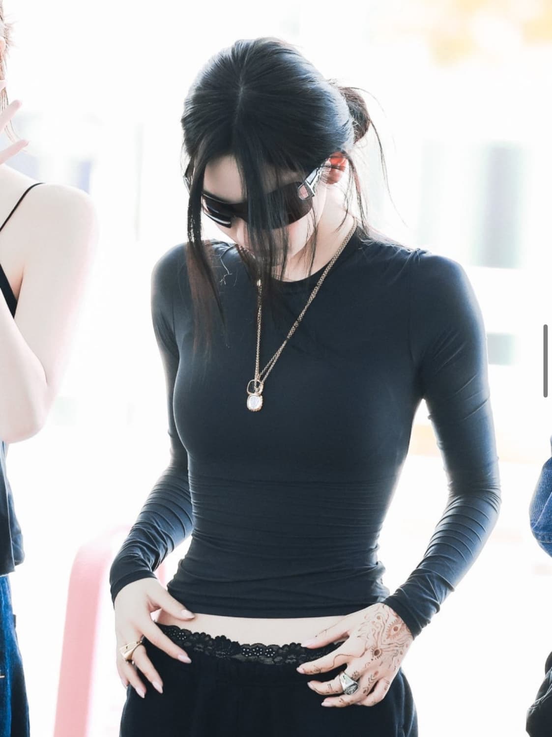 스킴스 롱슬리브 블랙 새제품 xs 상품이미지1