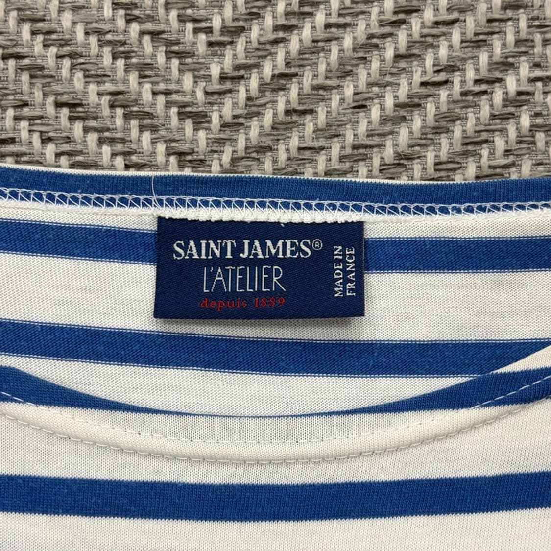 세인트제임스 단가라 티셔츠 v2479 상품이미지7