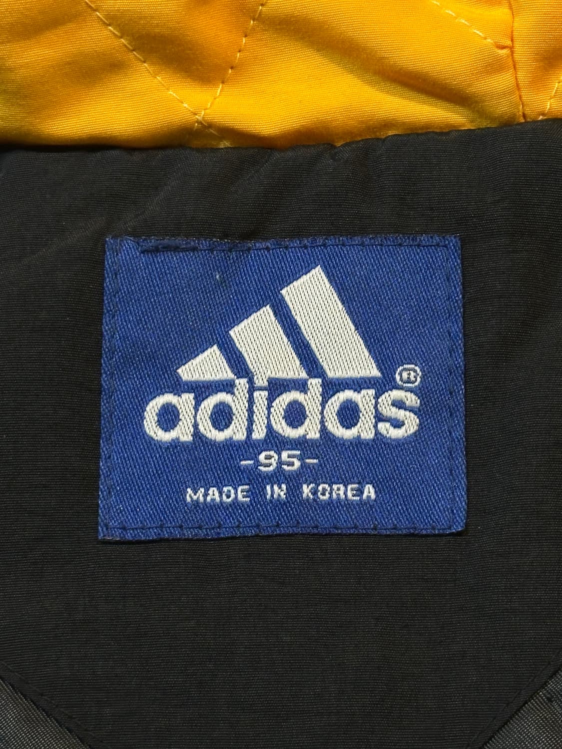 90's 아디다스 올드스쿨 검노 퀼팅 누빔 후드 점퍼 자켓 상품이미지5