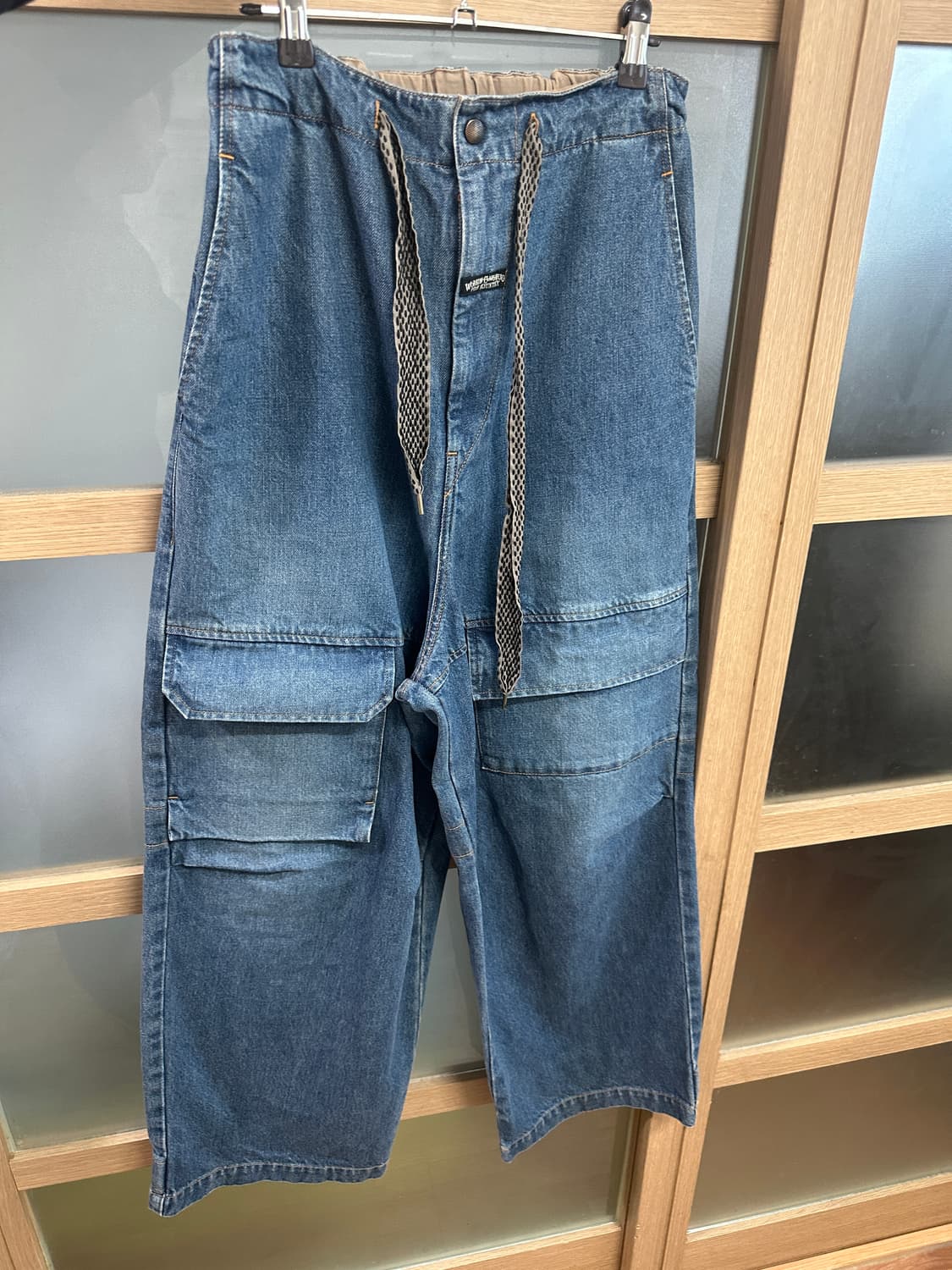 캐피탈 14oz 데님 셔벨 버기 팬츠 [2] 상품이미지1