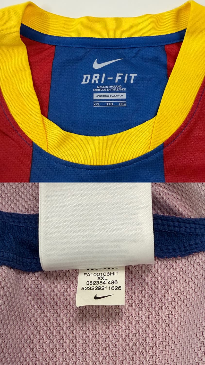 10-11 바르셀로나 홈 피케 유니폼 상품이미지10