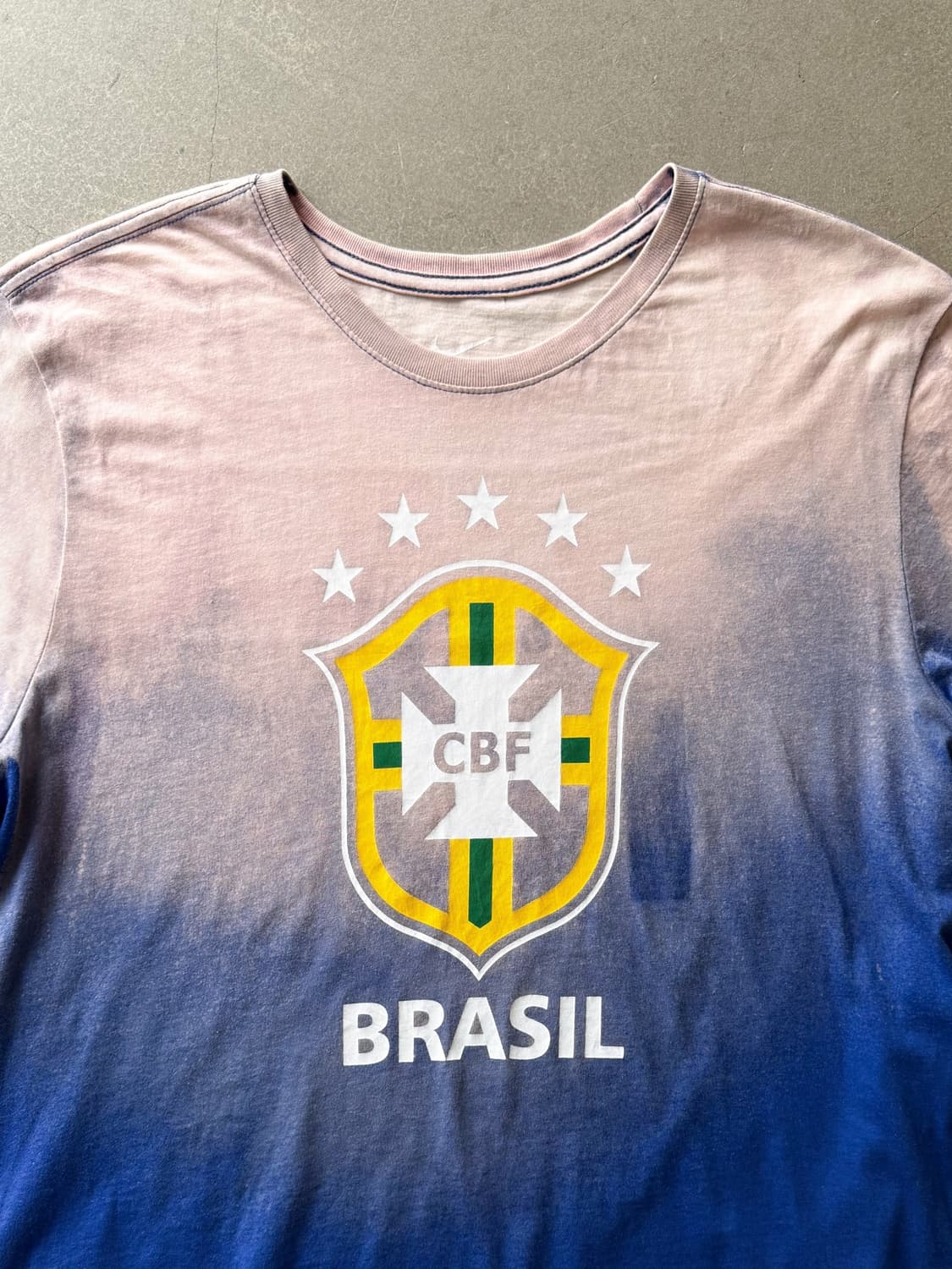 Vintage Faded Nike Brasil Cut Off Tee 상품이미지2