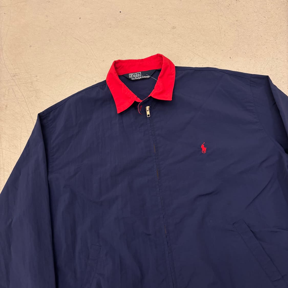 폴로 랄프로렌 투톤 스윙톱 자켓 상품이미지2