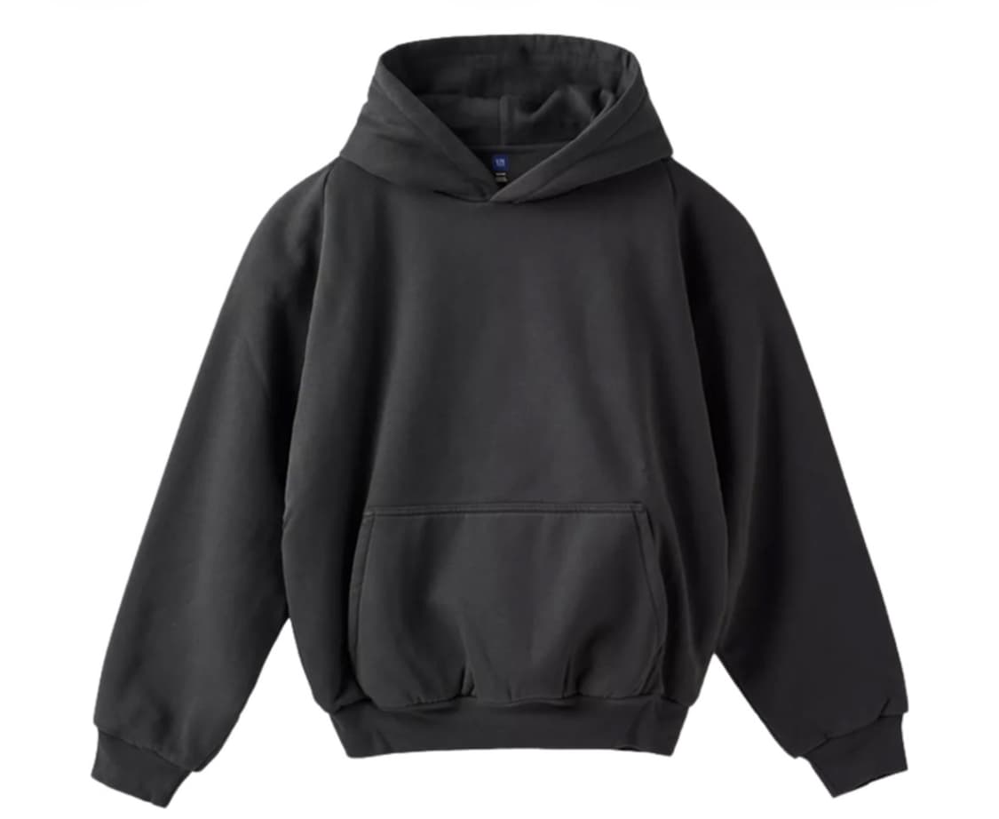 이지갭 YEEZYGAP 슈렁큰 블랙 XL 상품이미지1