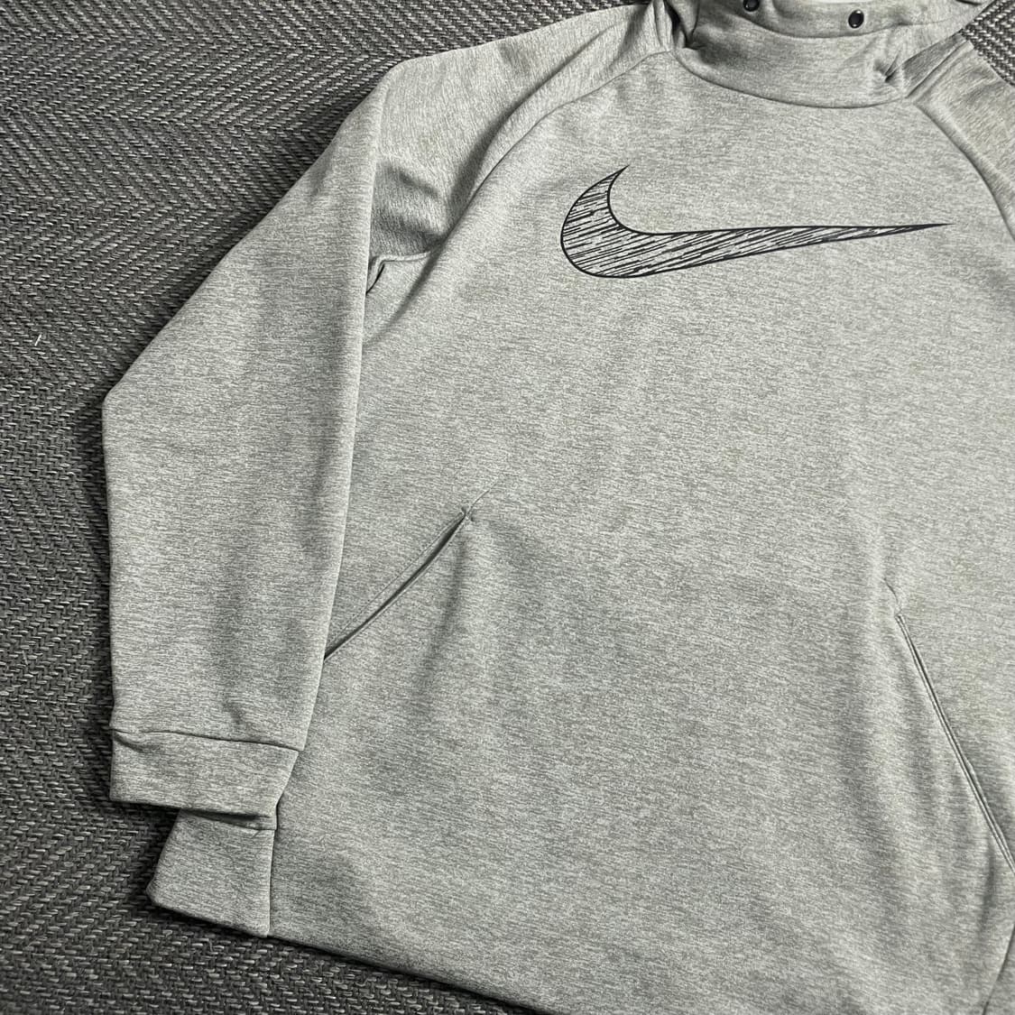 나이키 빅스우시 트레이닝 그레이 후드 티셔츠o 5020 상품이미지3