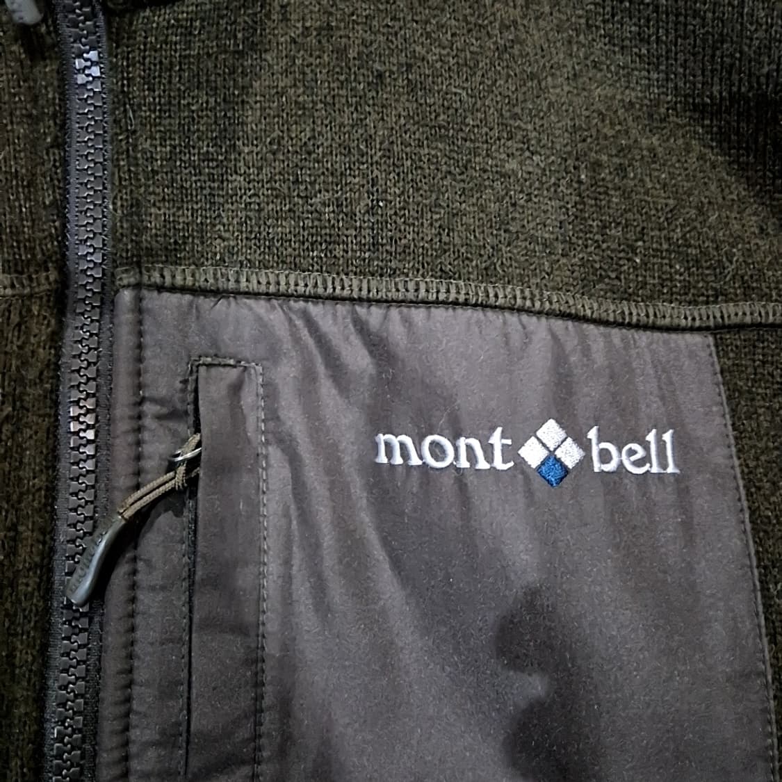 몽벨 자수로고 집업 상품이미지3