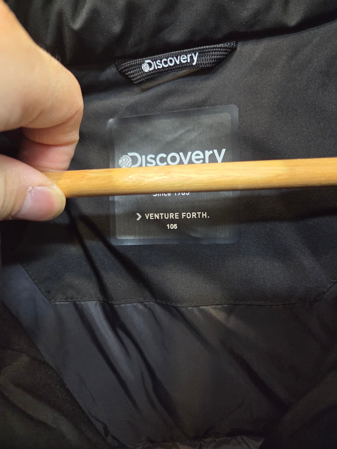 디스커버리 rds 에버튼 숏 다운패딩 105 상품이미지3