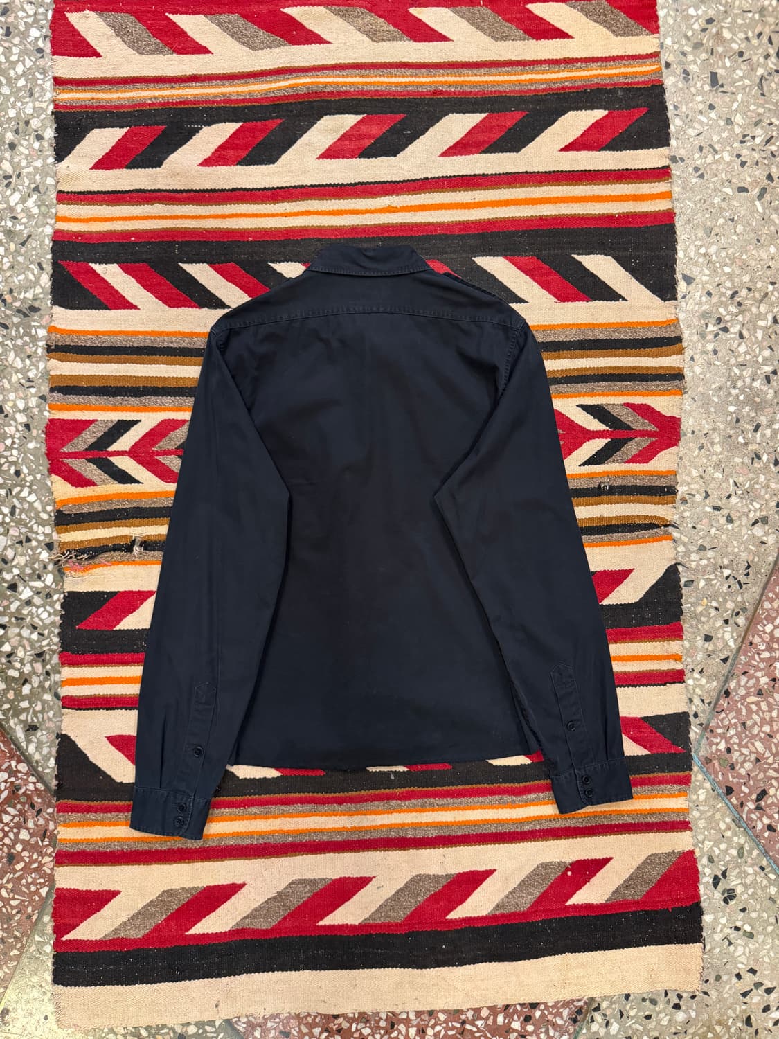 RRL 블랙 밀리터리 셔츠 (L) 상품이미지3