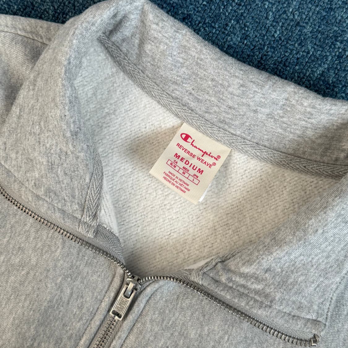 챔피온 리버스위브 하프넥 맨투맨 반집업  상품이미지5