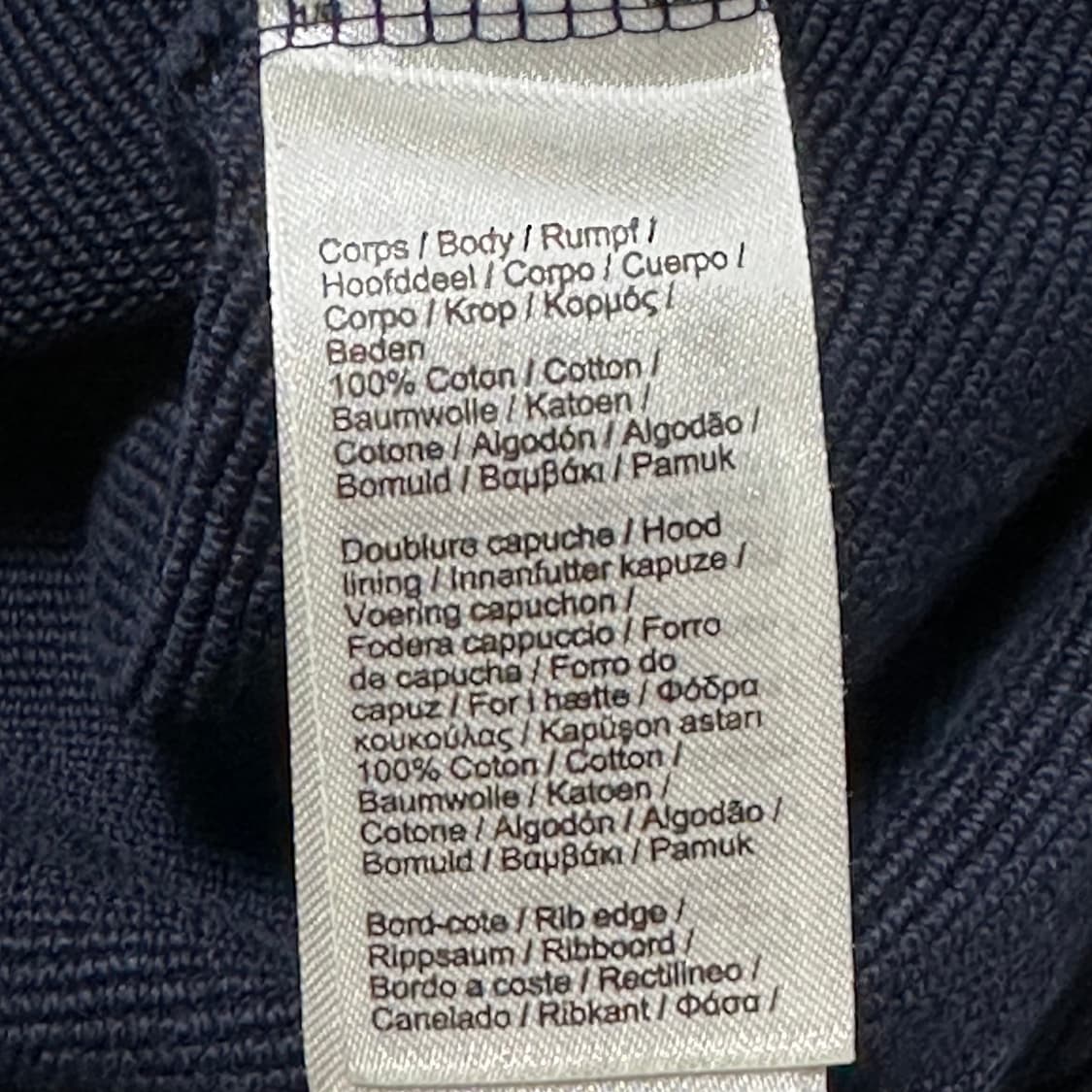 L 라코스테 네이비 써멀 후드 상품이미지5