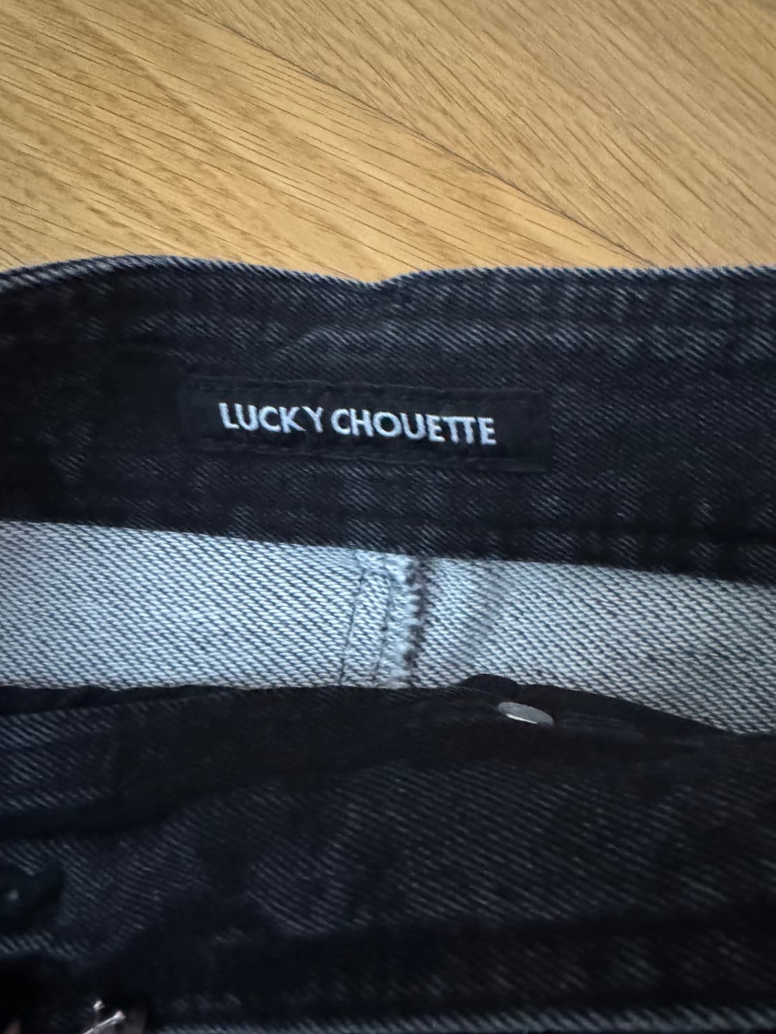 럭키슈에뜨 데님스커트 상품이미지3