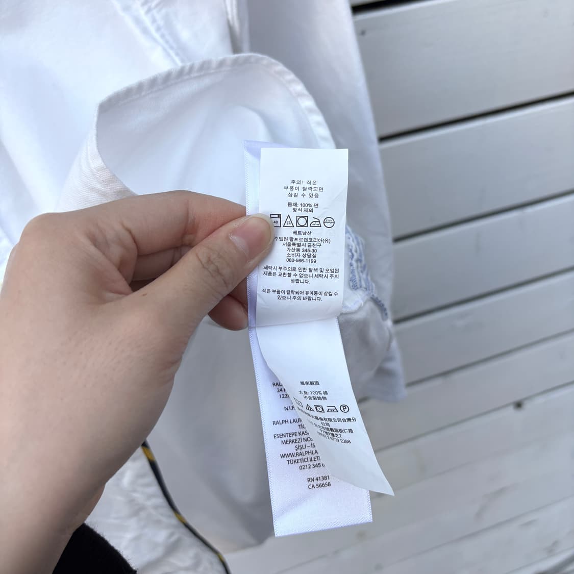 Polo 폴로 빅포니 흰색 셔츠 상품이미지7