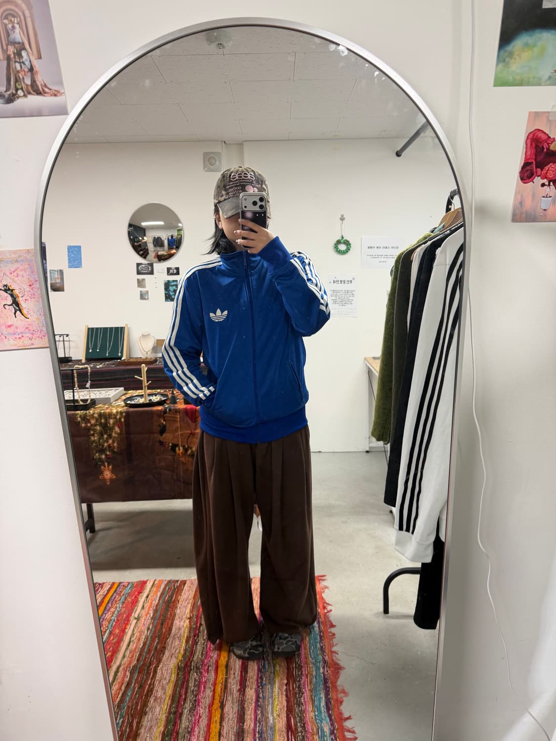 아디다스 져지 블루 트랙탑 상품이미지1