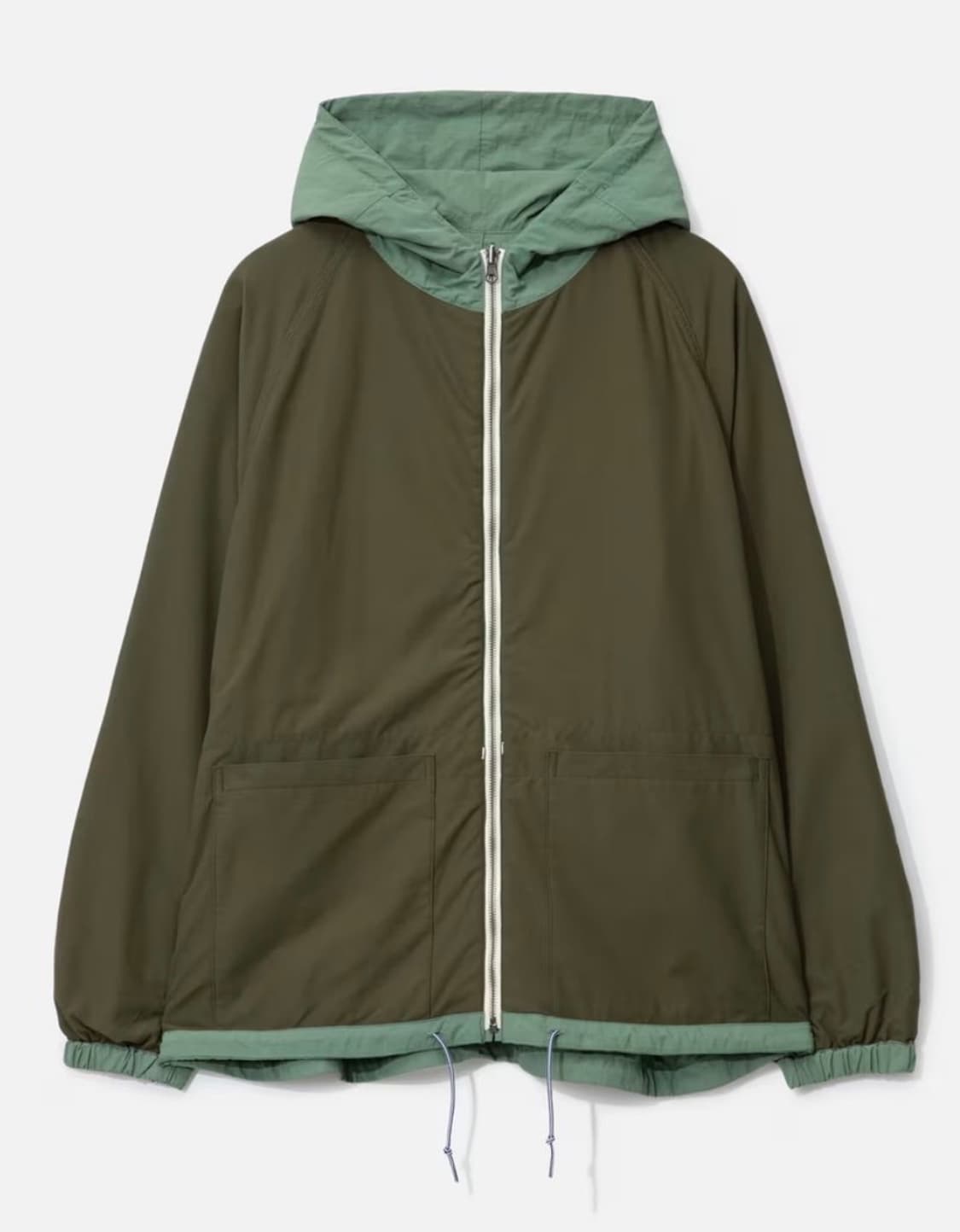 [XL] 나나미카 리버시블 후드 자켓 페이드 그린  상품이미지8