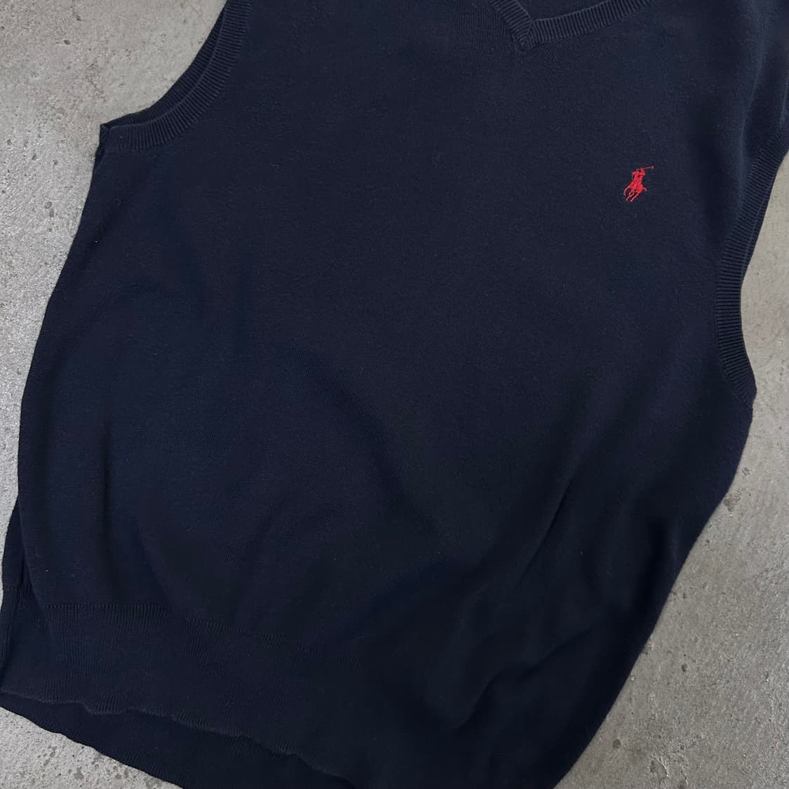 폴로 니트 조끼[1499] 상품이미지4