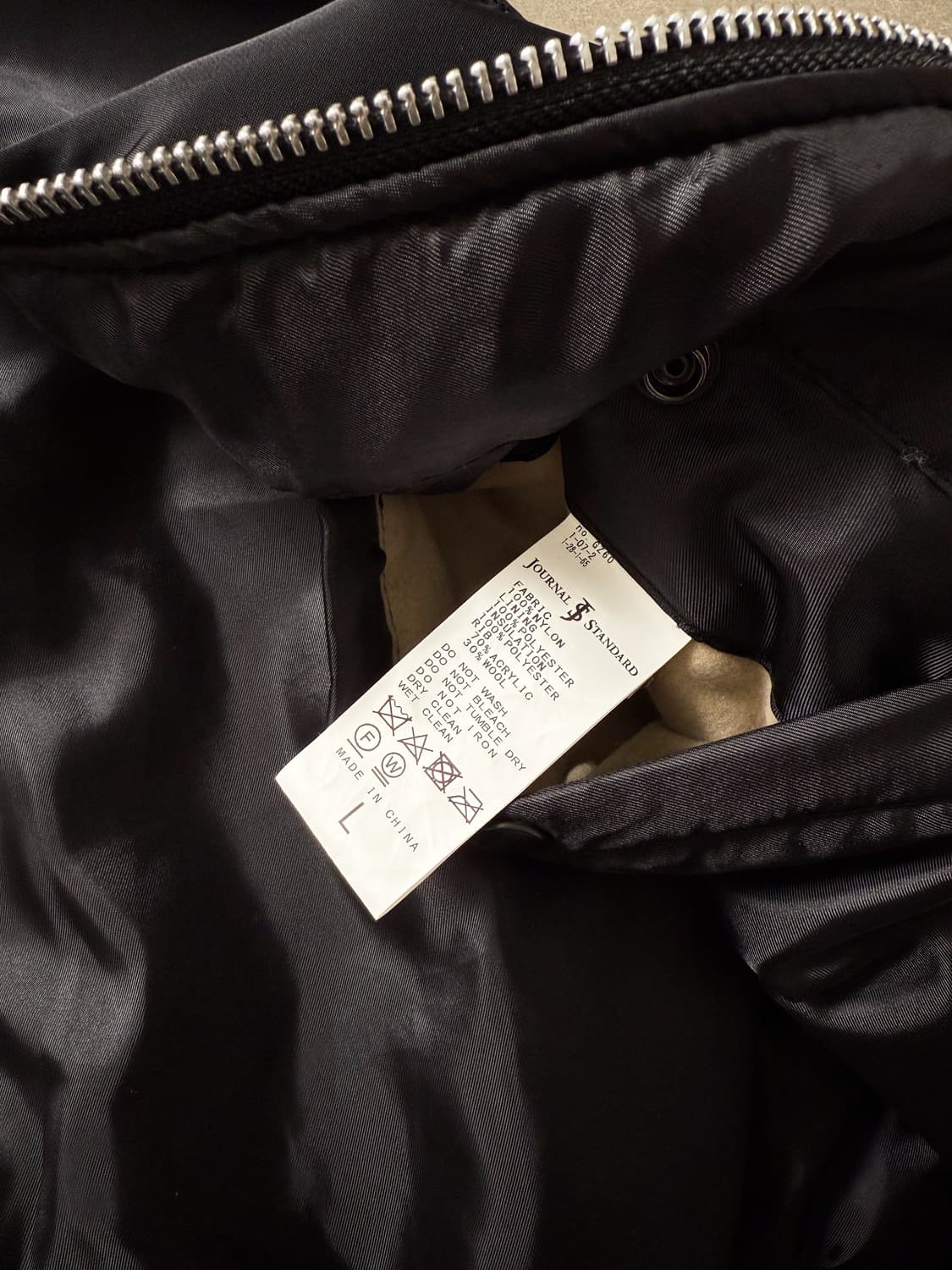 JOURNAL STANDARD Nylon Bomber Vest 상품이미지5