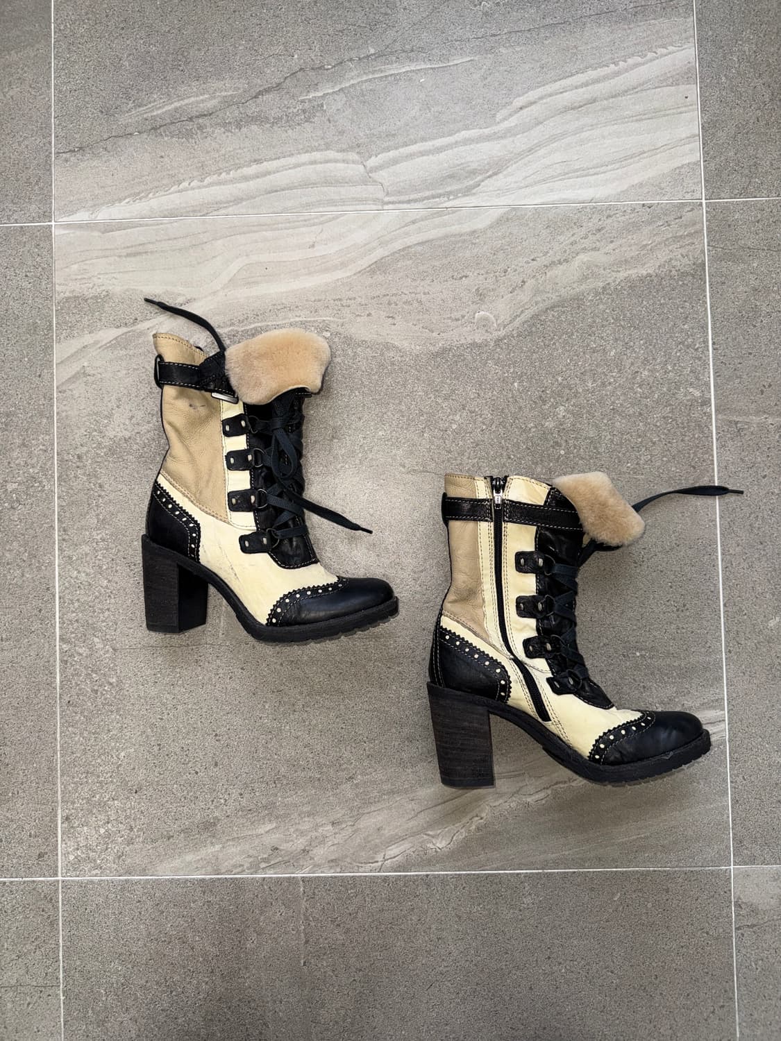 Manas lamb fur walker boots 상품이미지2