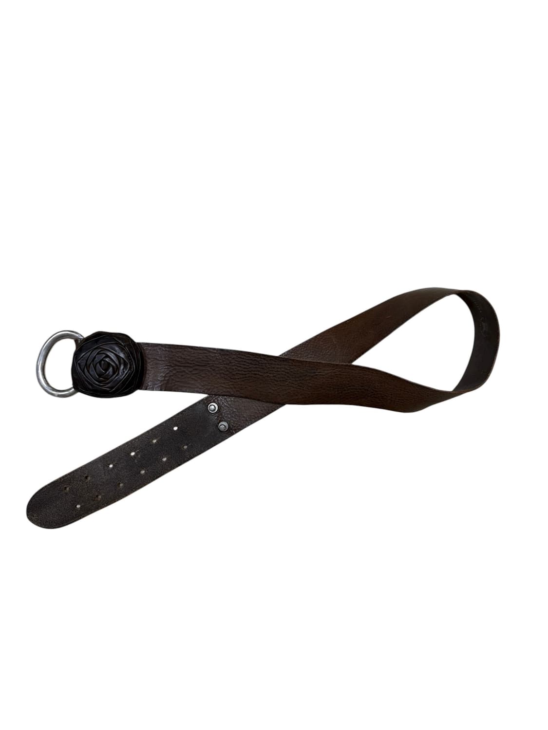 Hiroko koshino rose leather belt 상품이미지1