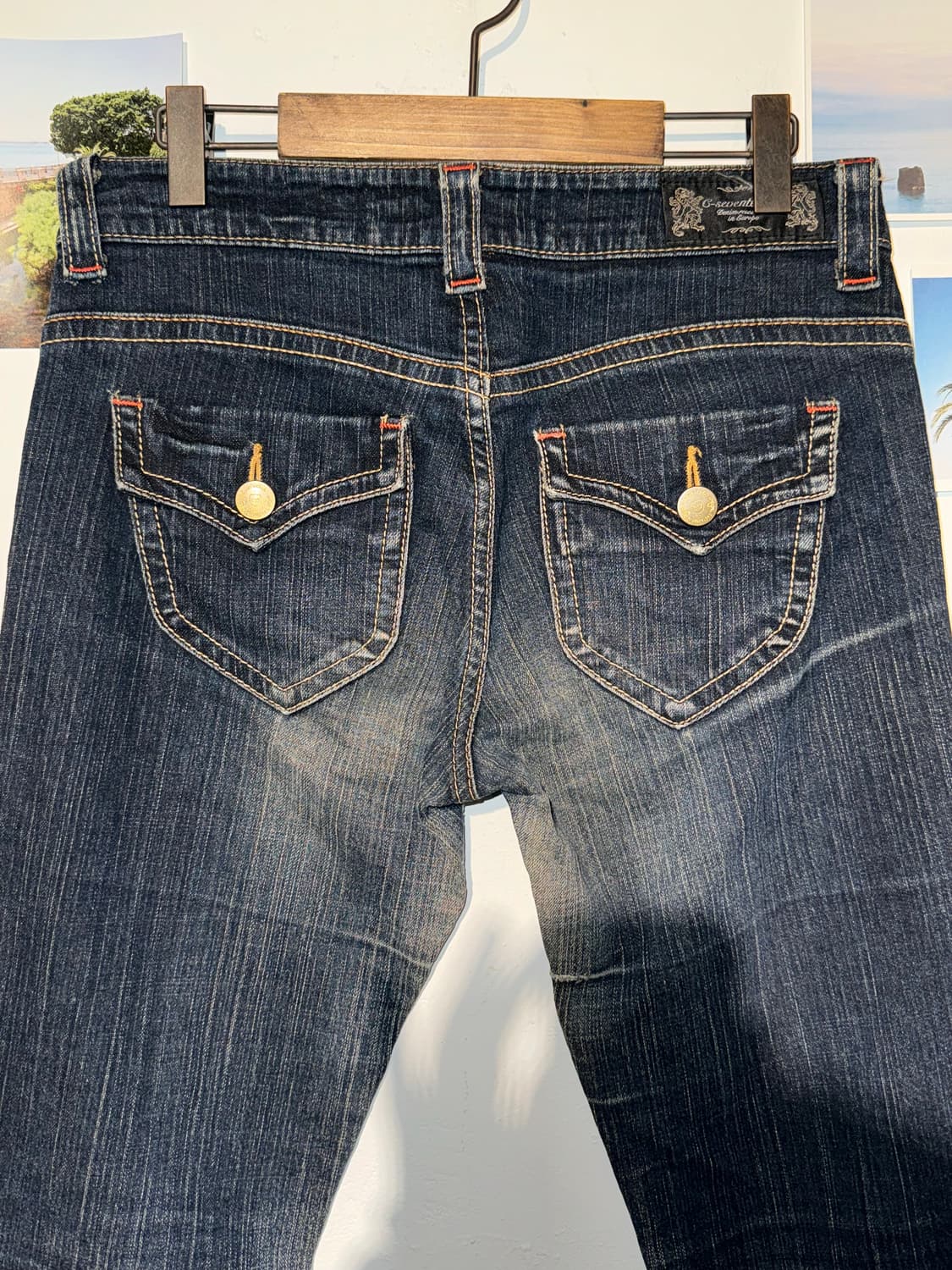 부츠컷 데님 팬츠 상품이미지7