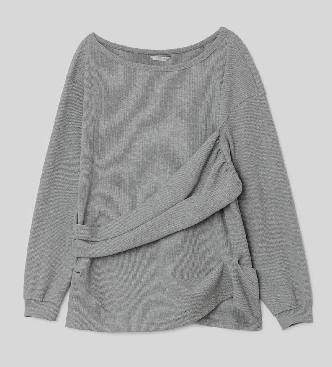 타입서비스 탑 Textured Ruched Off Shoulder Top 상품이미지1