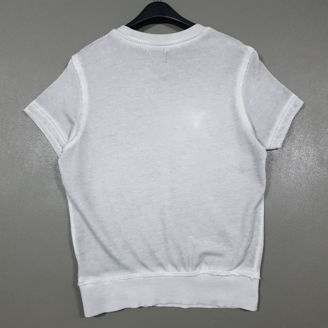 여성 55) 디젤 아치 빅로고 84 그래픽 워싱 라운드넥 반팔 티셔츠 상품이미지8