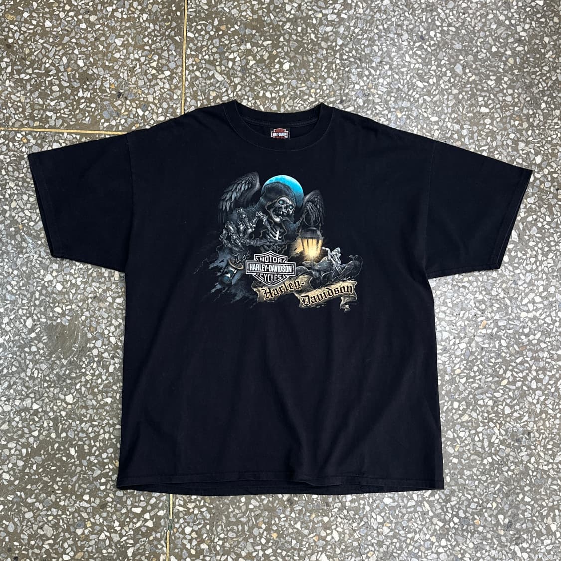 할리데이비슨 그림 리퍼 티셔츠 XXL 상품이미지1