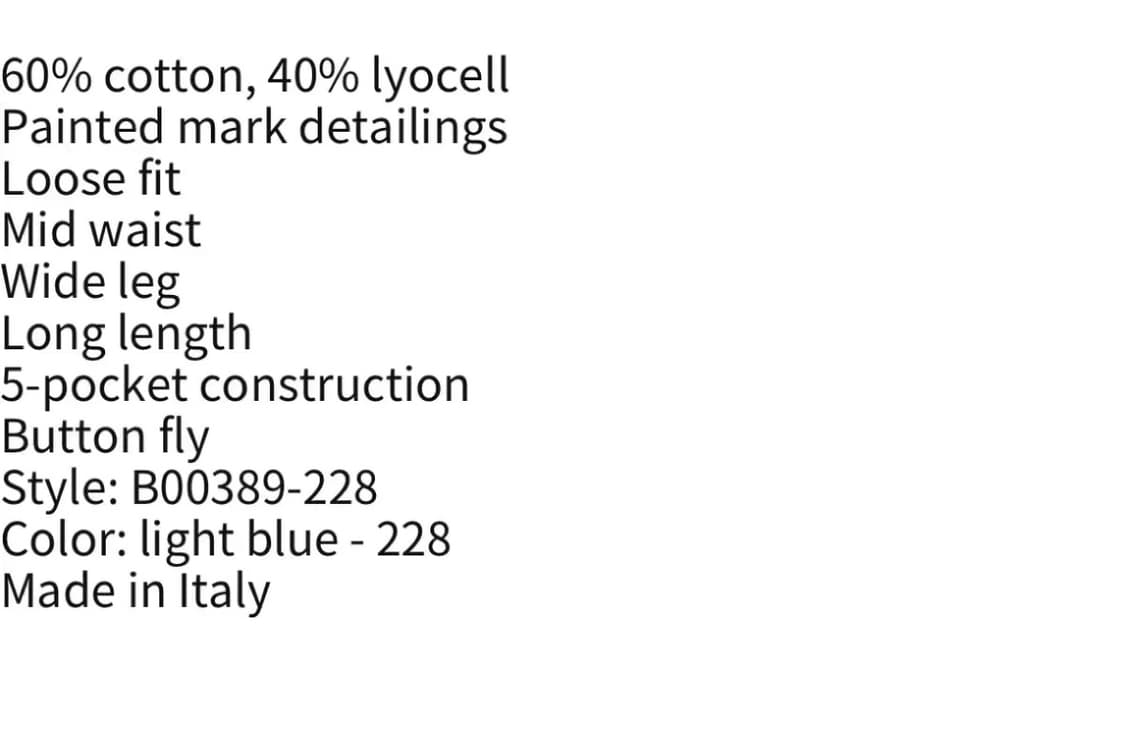 [34x34] 아크네 스튜디오 acne 페인팅 부츠컷 데님 팝니다 상품이미지7