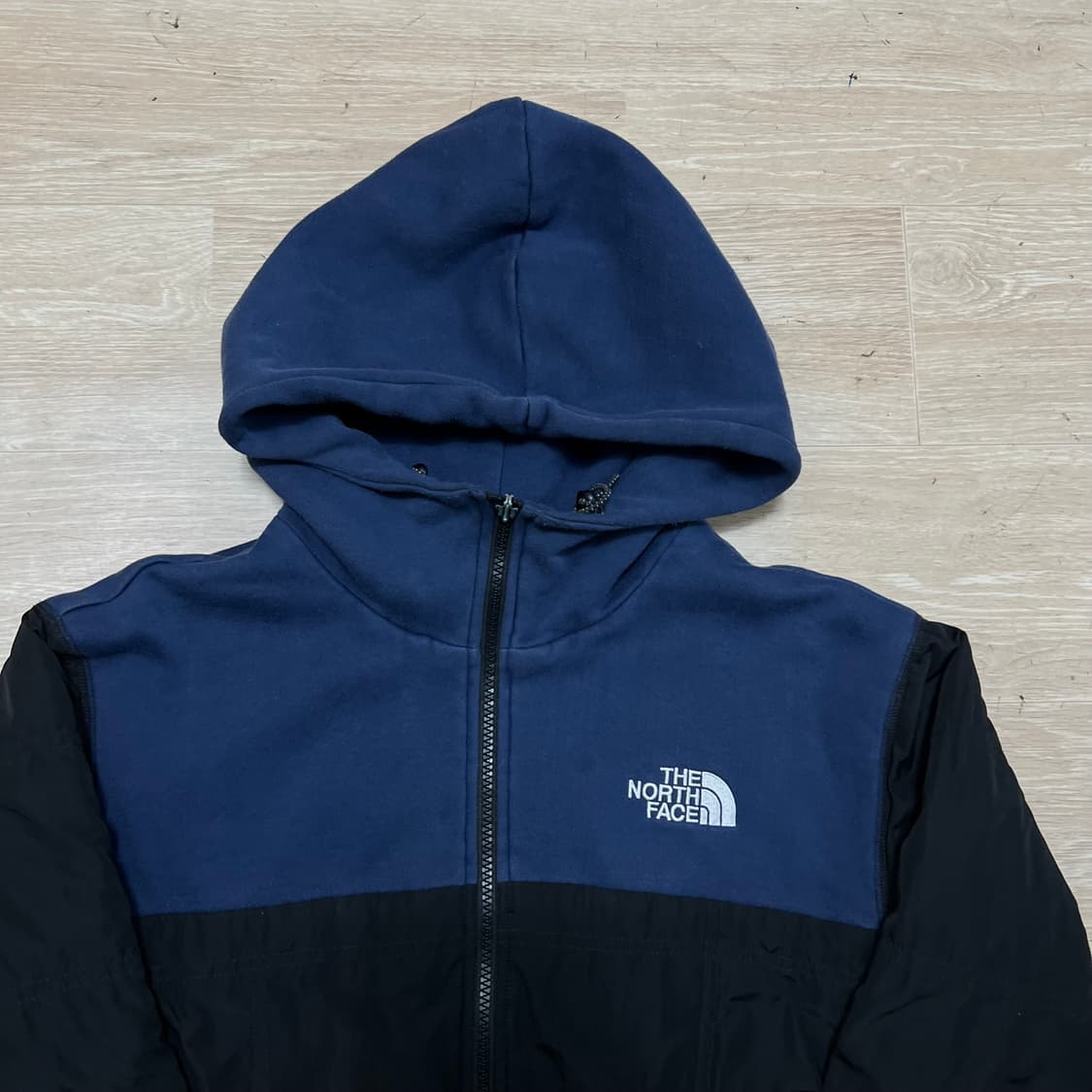 노스페이스 리버시블 바람막이 후드집업 자켓 [네이비/블랙] L/100 상품이미지2