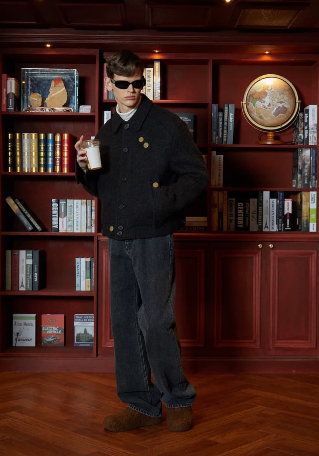 STU 데님 팬츠 블랙 흑청 상품이미지2