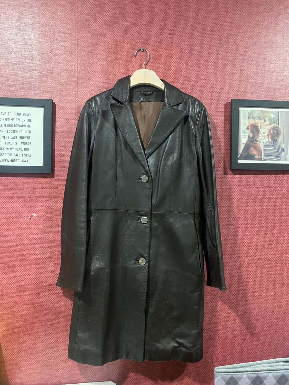 베라펠레 이태리 가죽 코트 42 상품이미지1