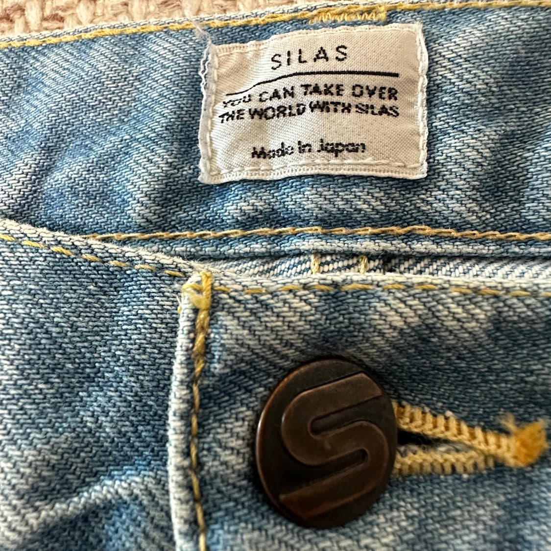 SILAS japan made denim jeans 상품이미지3