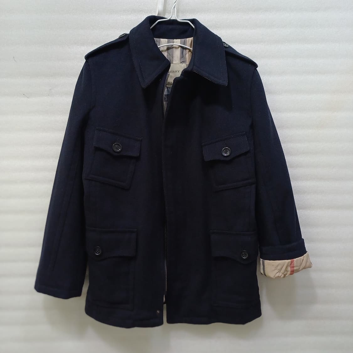 국내 버버리 캐시미어 울 모직 코트 키즈 남아 아동 12y 사랑봉봉 상품이미지1