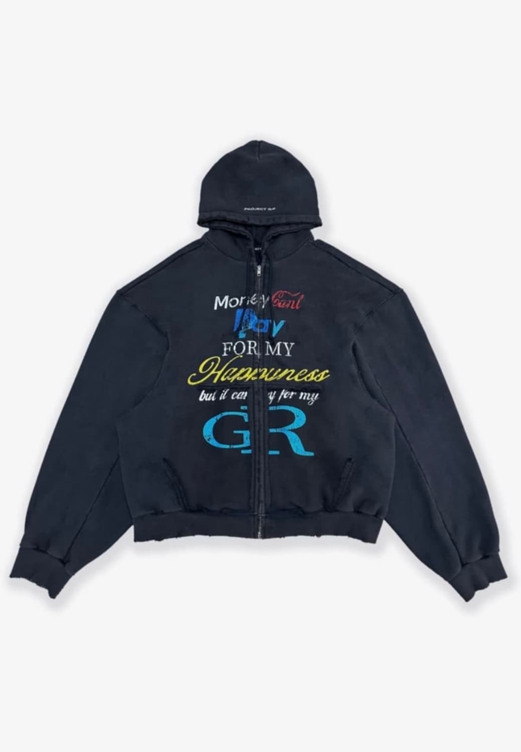 삽니다) 프로젝트GR 해피니스 집 후드 네이비 구해요 상품이미지1