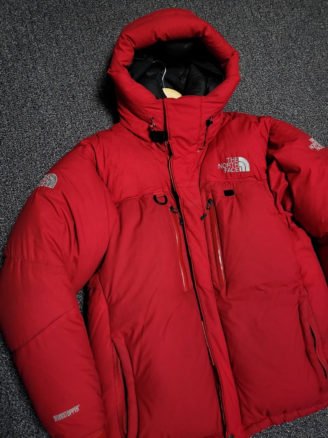노스페이스 히말라야 대장급 패딩 레드 L 상품이미지4