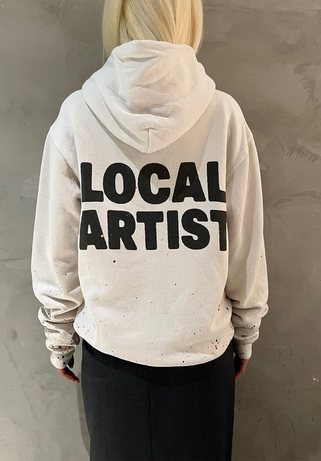 에크루 메이드원 made worn 아티스트 후드 집업 상품이미지2