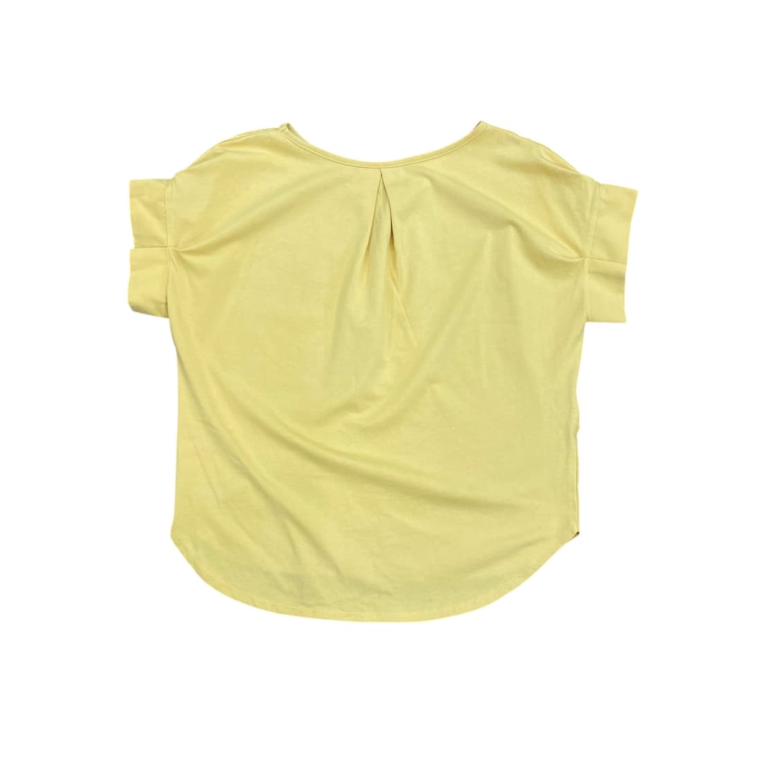 Printed Pintuck Yellow Top  상품이미지2