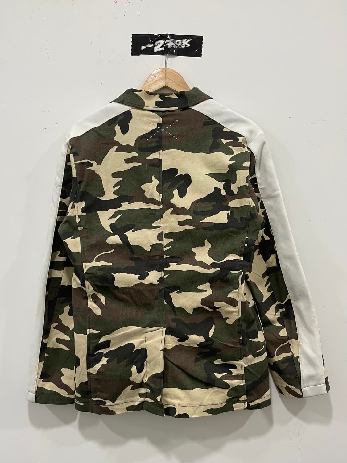 Jpn SUPERTHANKS 카모플라쥬 사이드 테이핑  블레이저 자켓 상품이미지4