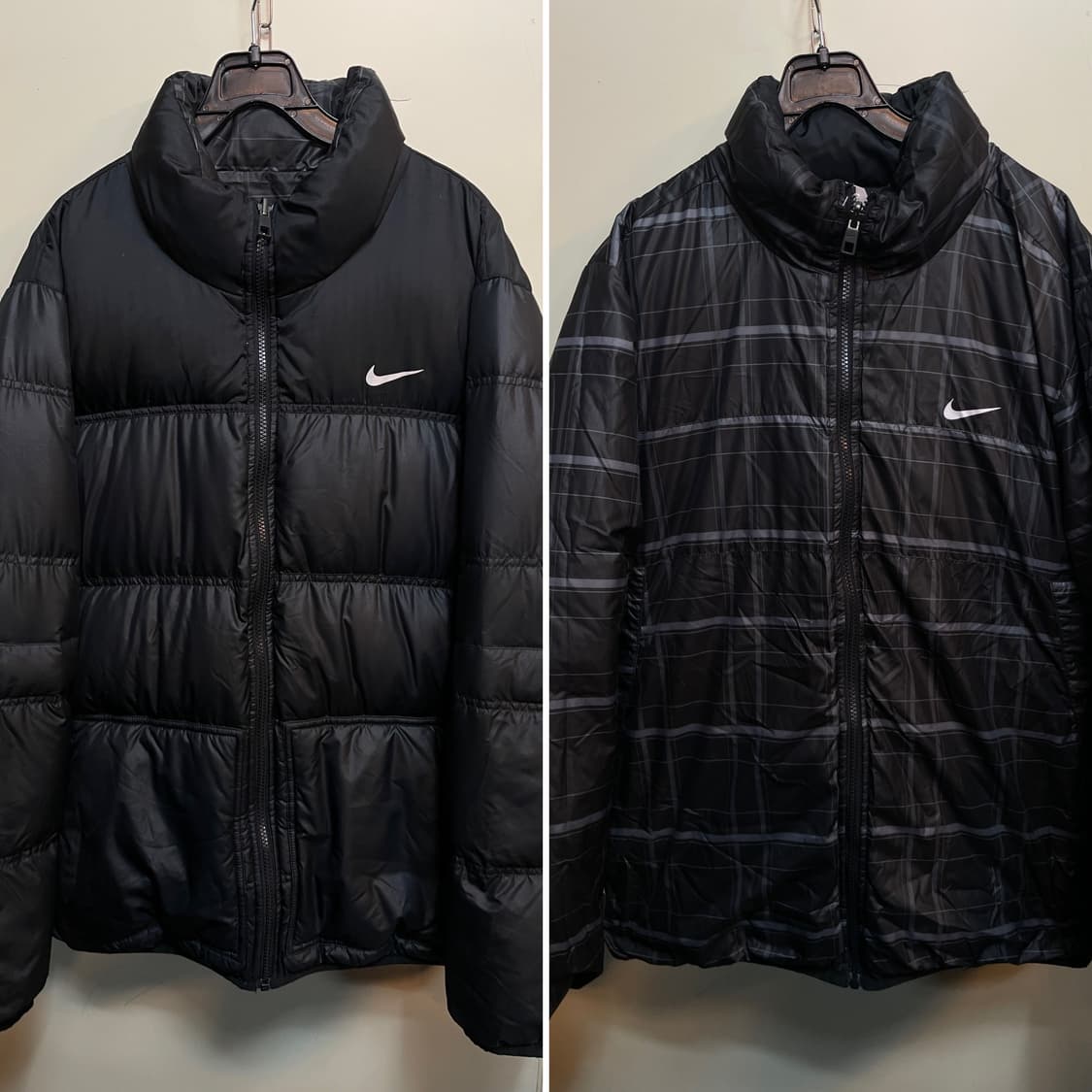 나이키 리버시블 오리털 경량패딩 상품이미지1