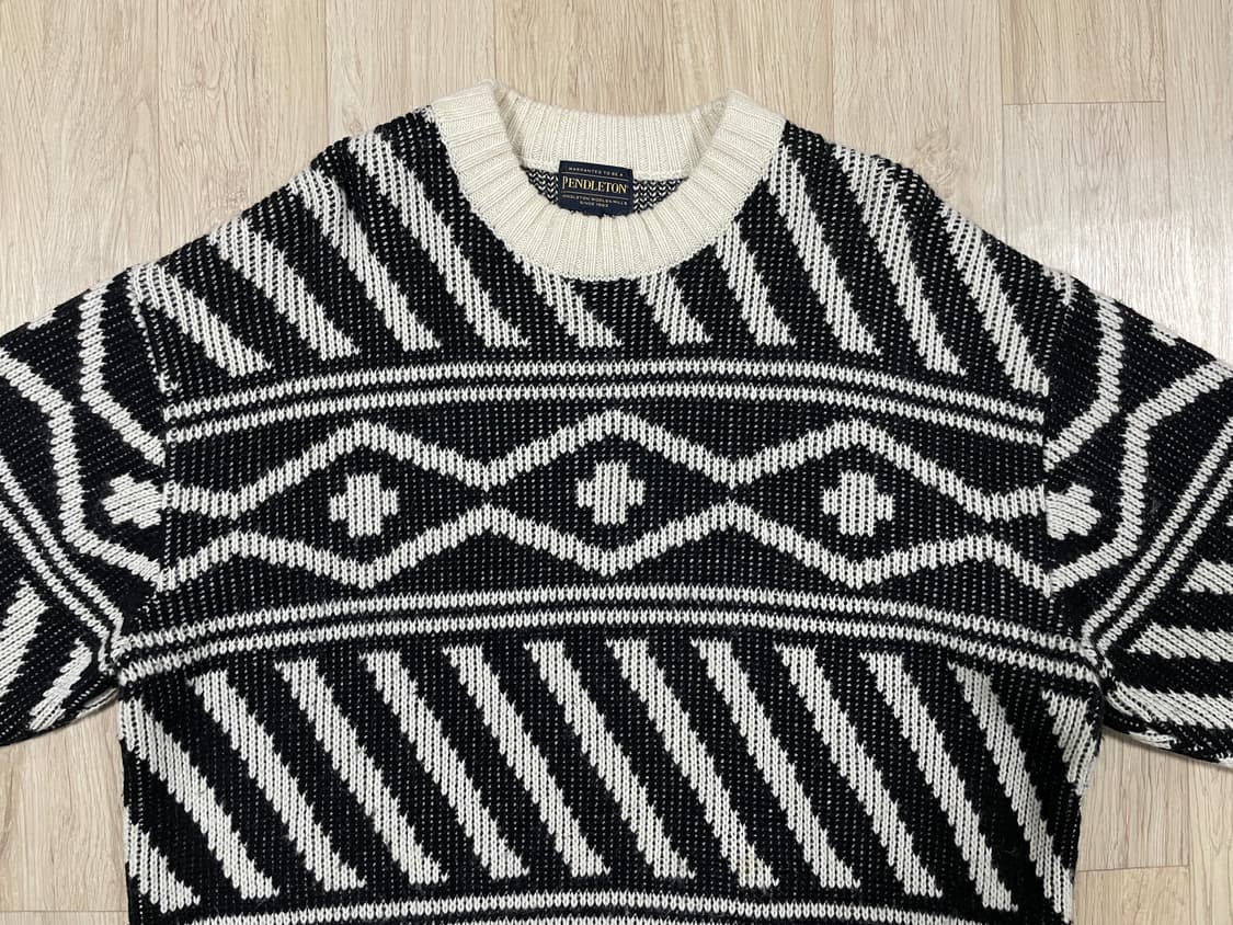 105~110) 펜들턴 나바호 울 스웨터 상품이미지5
