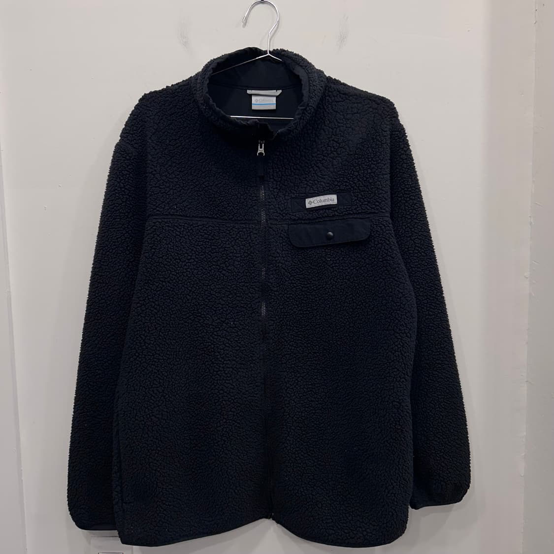 컬럼비아 체스트포켓 뽀글이 플리스 자켓 상품이미지2