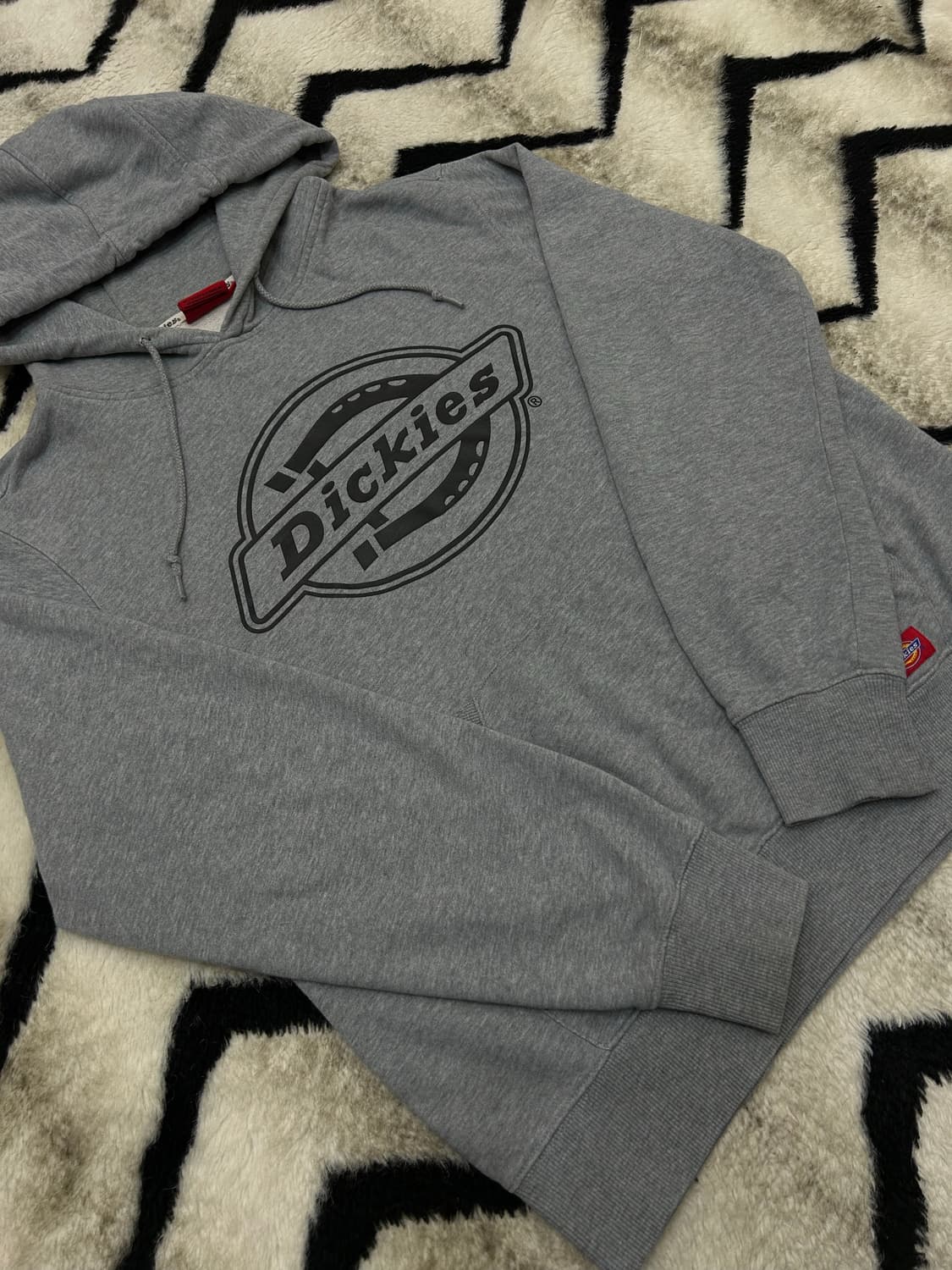 [L]디키즈 오버핏 후드/그레이 상품이미지2