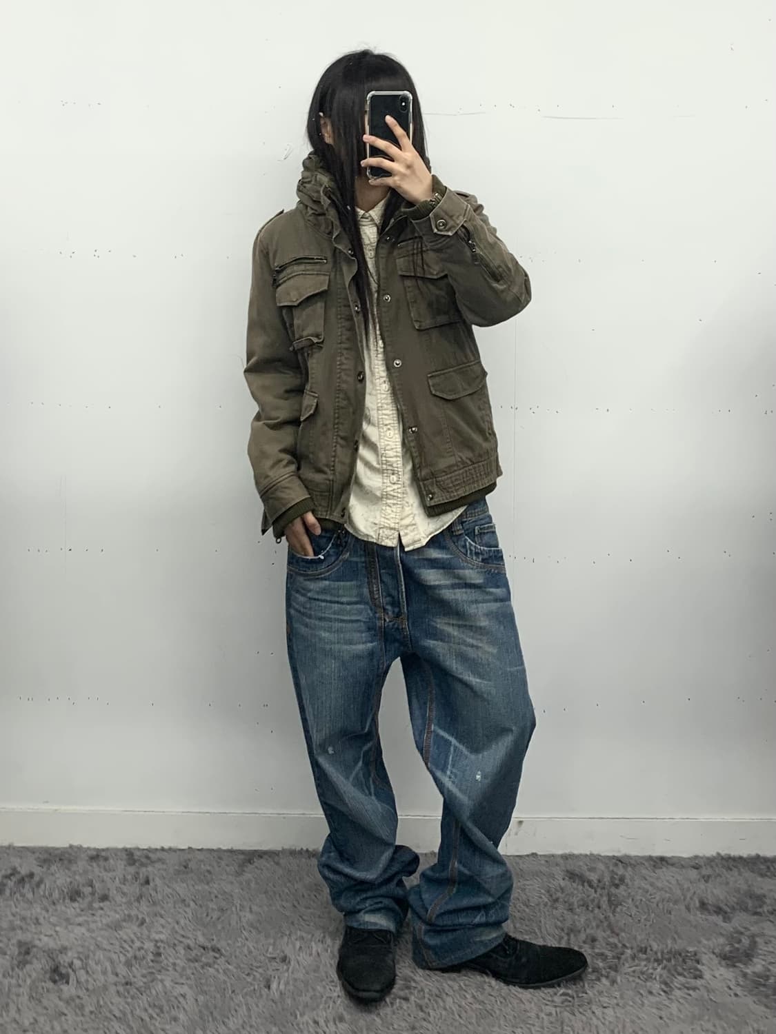 아비렉스 패턴 셔츠 상품이미지5