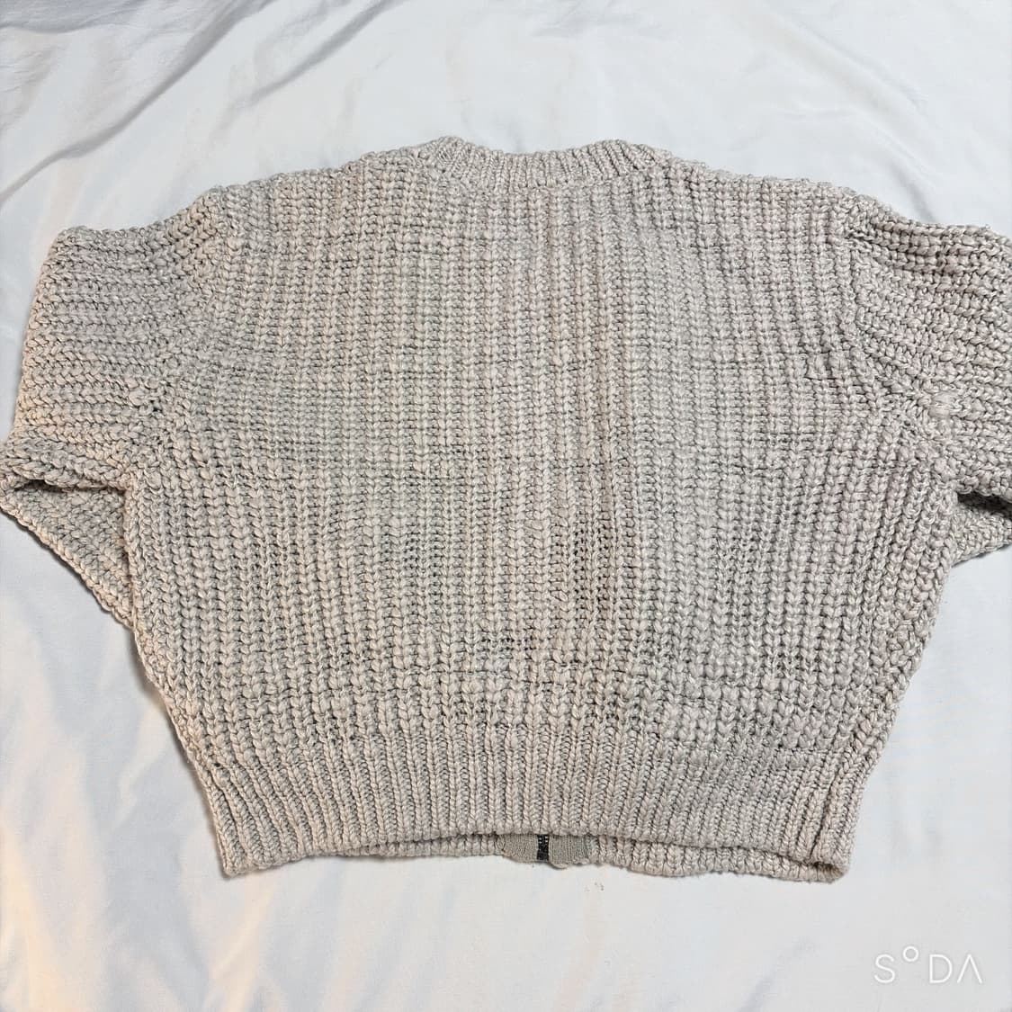 Smoothmood 스무스무드 크롭 니트 집업 가디건 상품이미지6