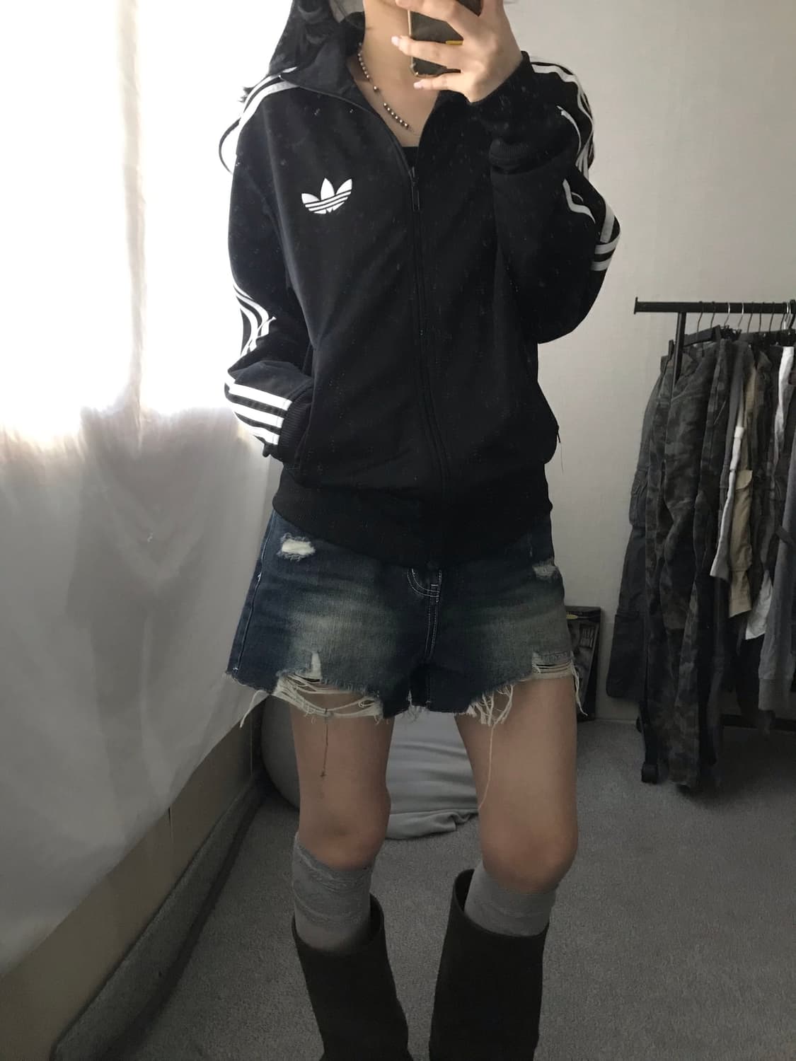 아디다스 블랙 구파이어버드 져지 상품이미지5