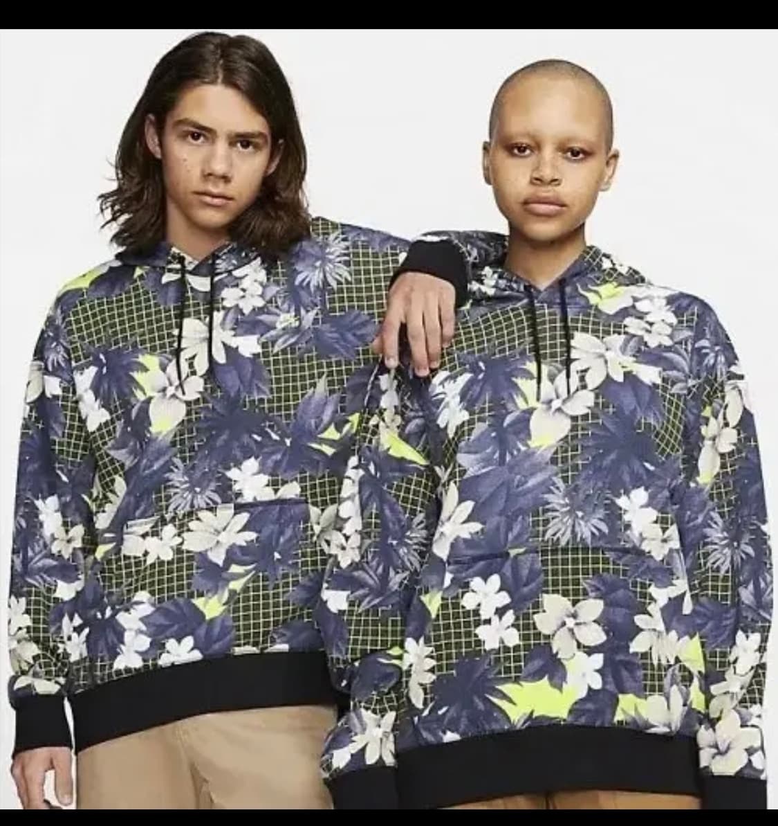 희귀!! 나이키 SB 플라워 파라다이스 후드티 XL 상품이미지3