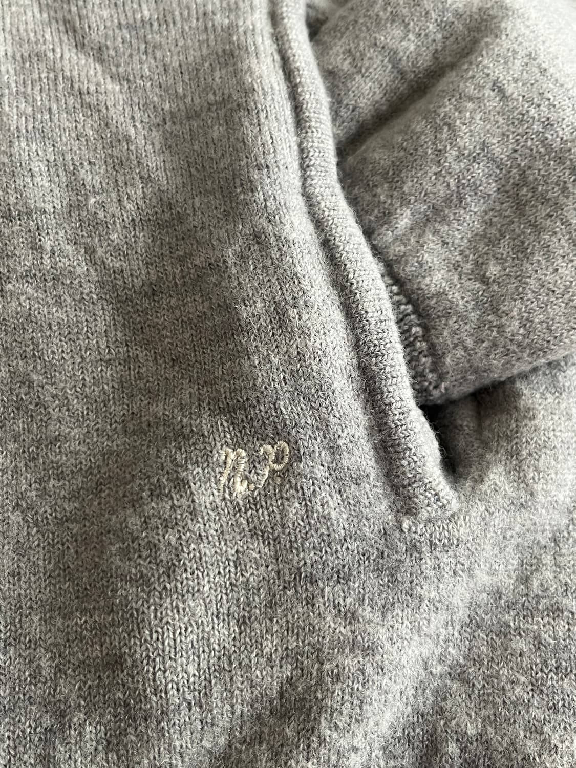 노스 프로젝트 메리노 울 니트 집업 가디건 S 상품이미지3