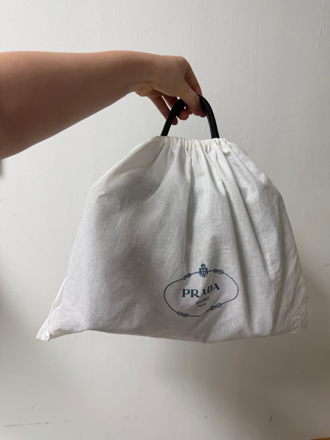 [정품] 프라다 블랙 투웨이백  상품이미지8