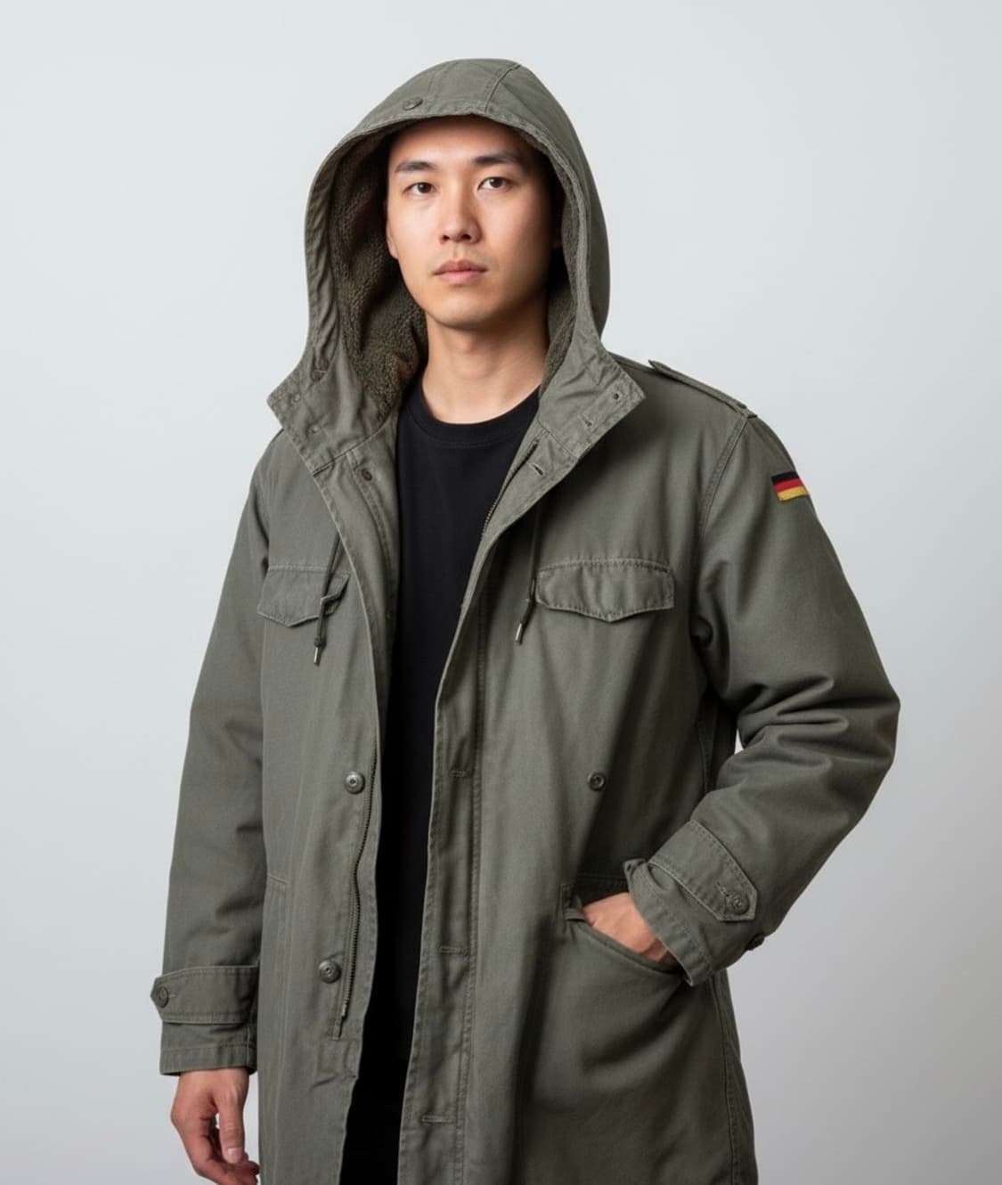 90s 독일 연방군 정품 필드 파카 G.13 상품이미지7