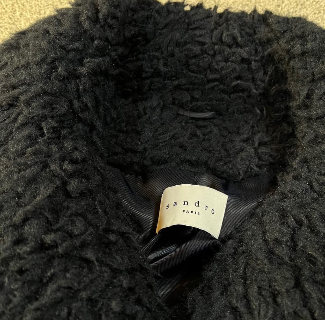 Sandro 산드로 퍼코트 퍼자켓 상품이미지2