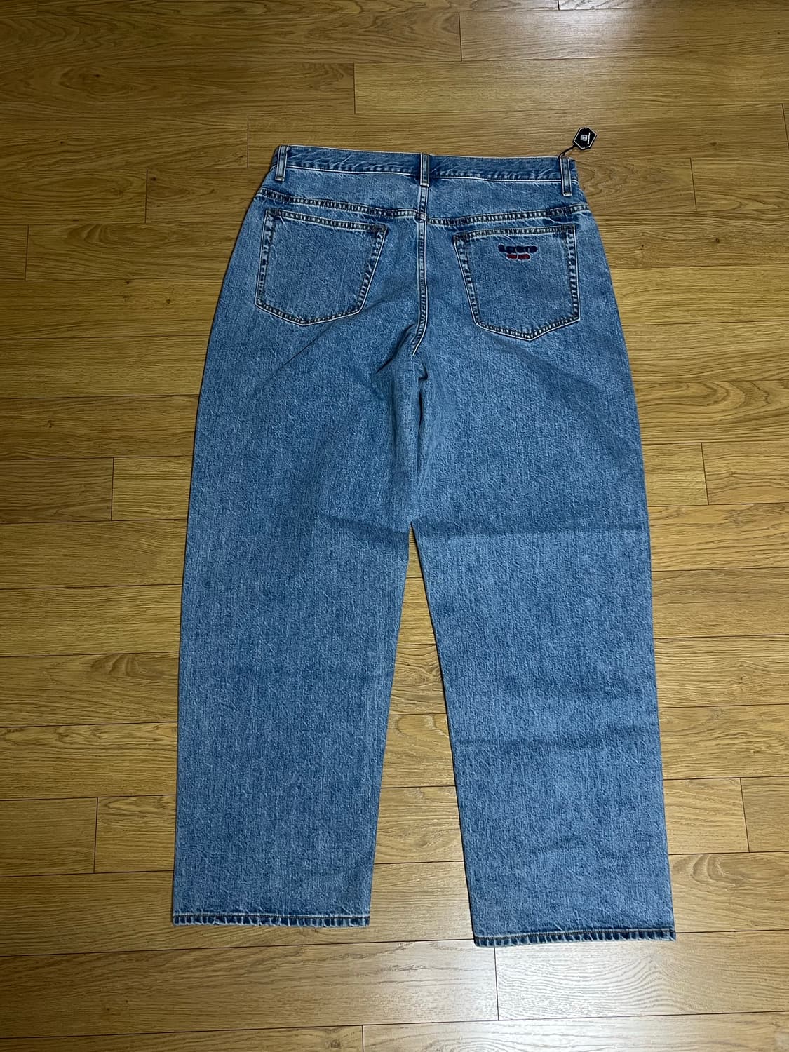 [새상품] 25FW 슈프림 배기 진 워시드 인디고 [32] 상품이미지3